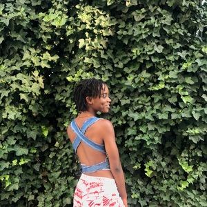 Jeans cropped top